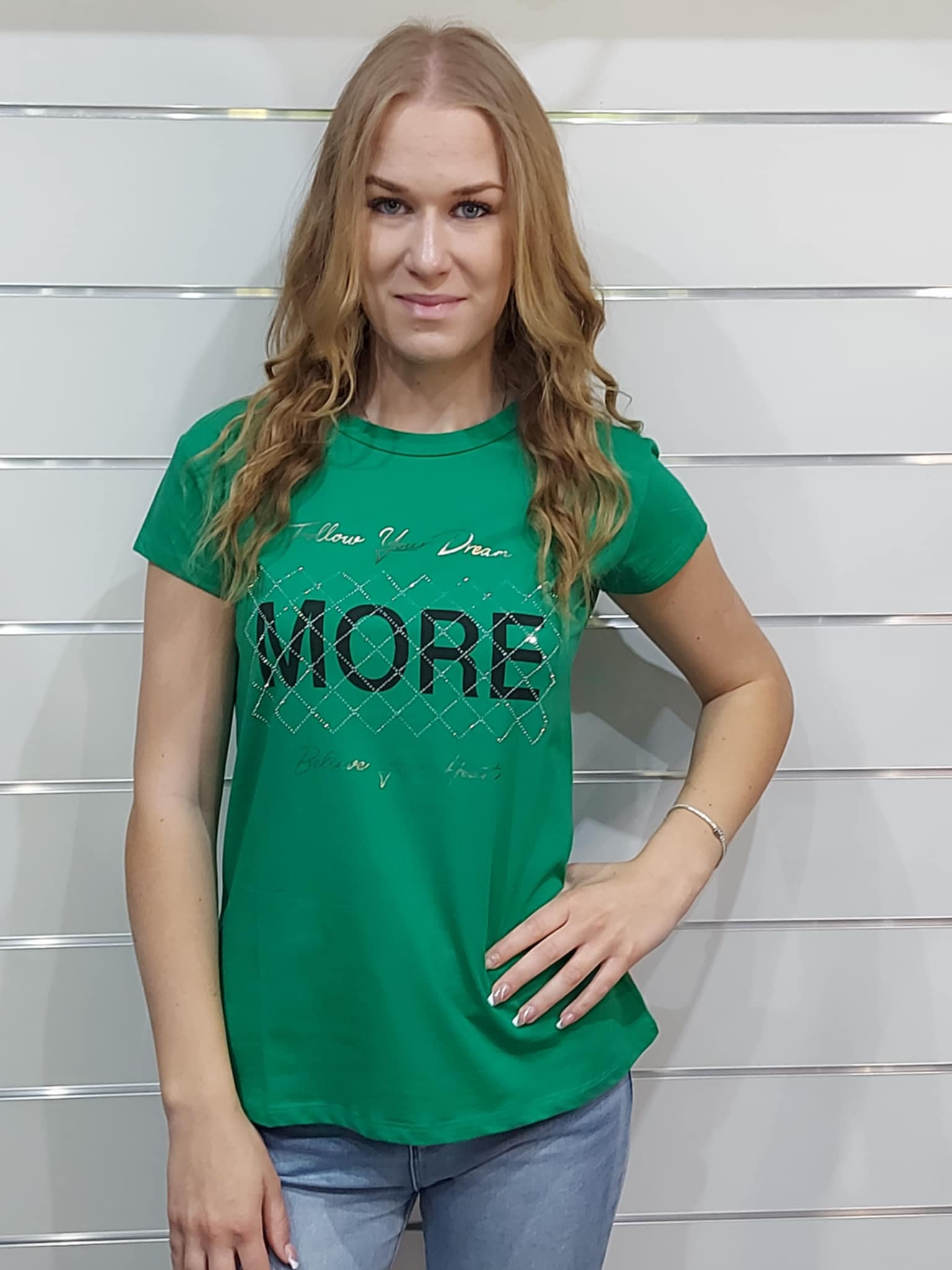 Női fésült pamut póló – kényelmes, stílusos, ragyogó részletekkel(S-XL)