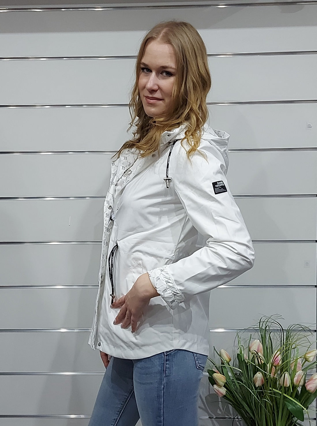Átmeneti 2&1 -ben női kabát- Fehér(S-XXL)