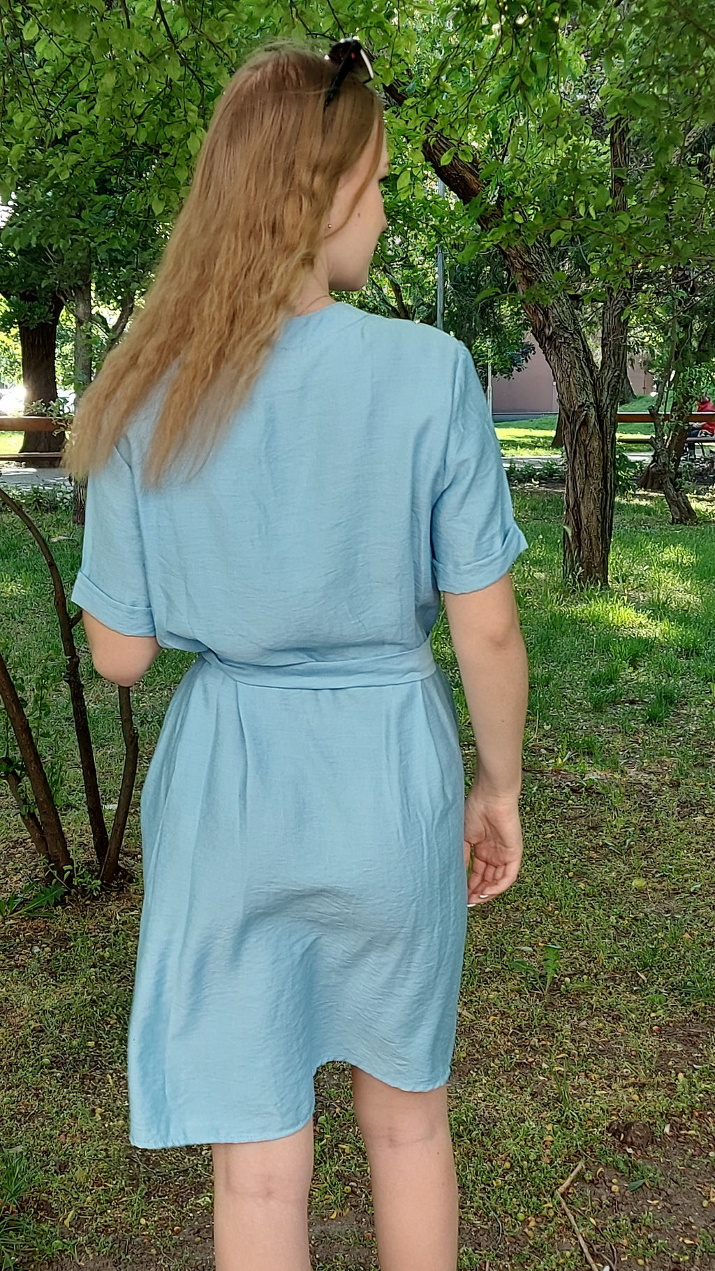 Női vászon ruha