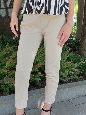 A kép megnyitása diavetítésben, Vászon női nadrág(L-4XL)
