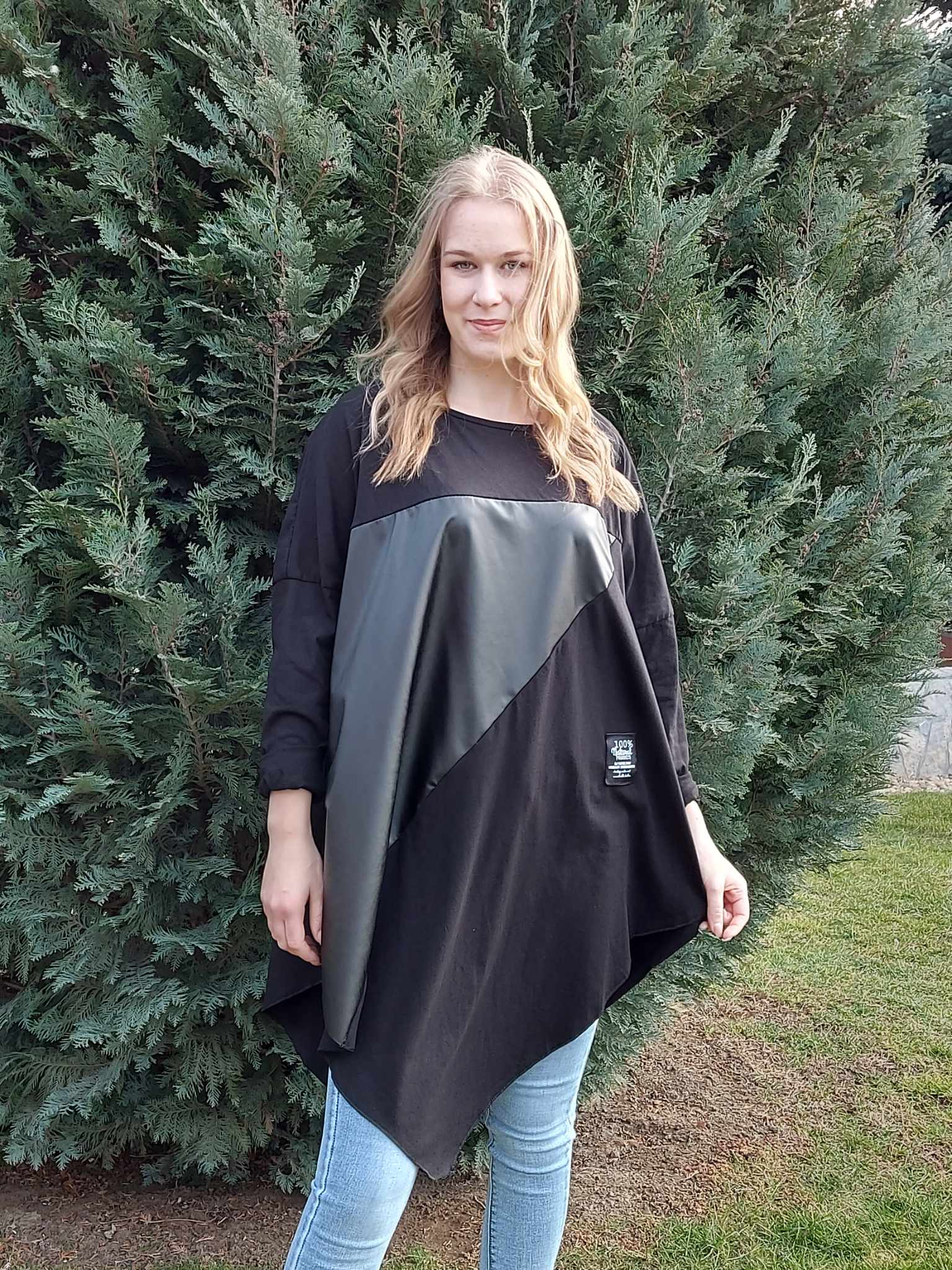 ASZIMMETRIKUS ALJÚ TUNIKA/RUHA-PLUS SIZE