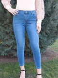 Push-up os női farmernadrág- PLUS SIZE(29-38)
