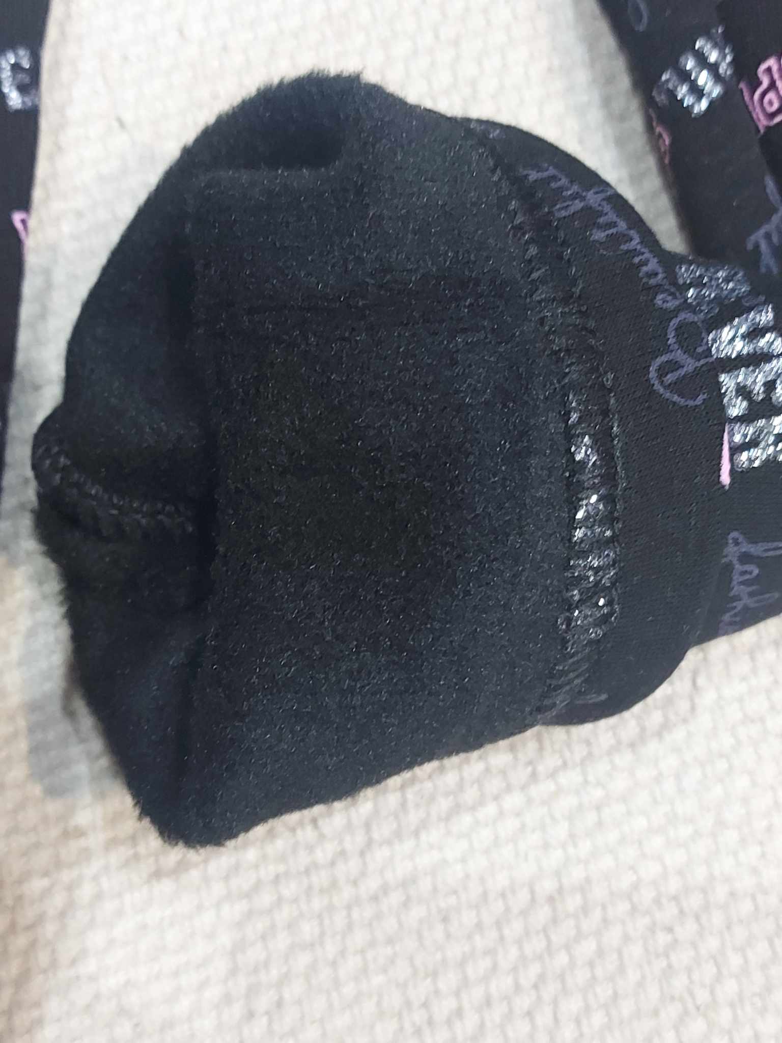 Fekete THERMO lány leggings (6év -16év)