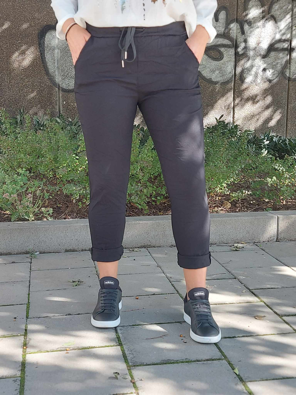 Gumis derekú női nadrág ( M-XXL)