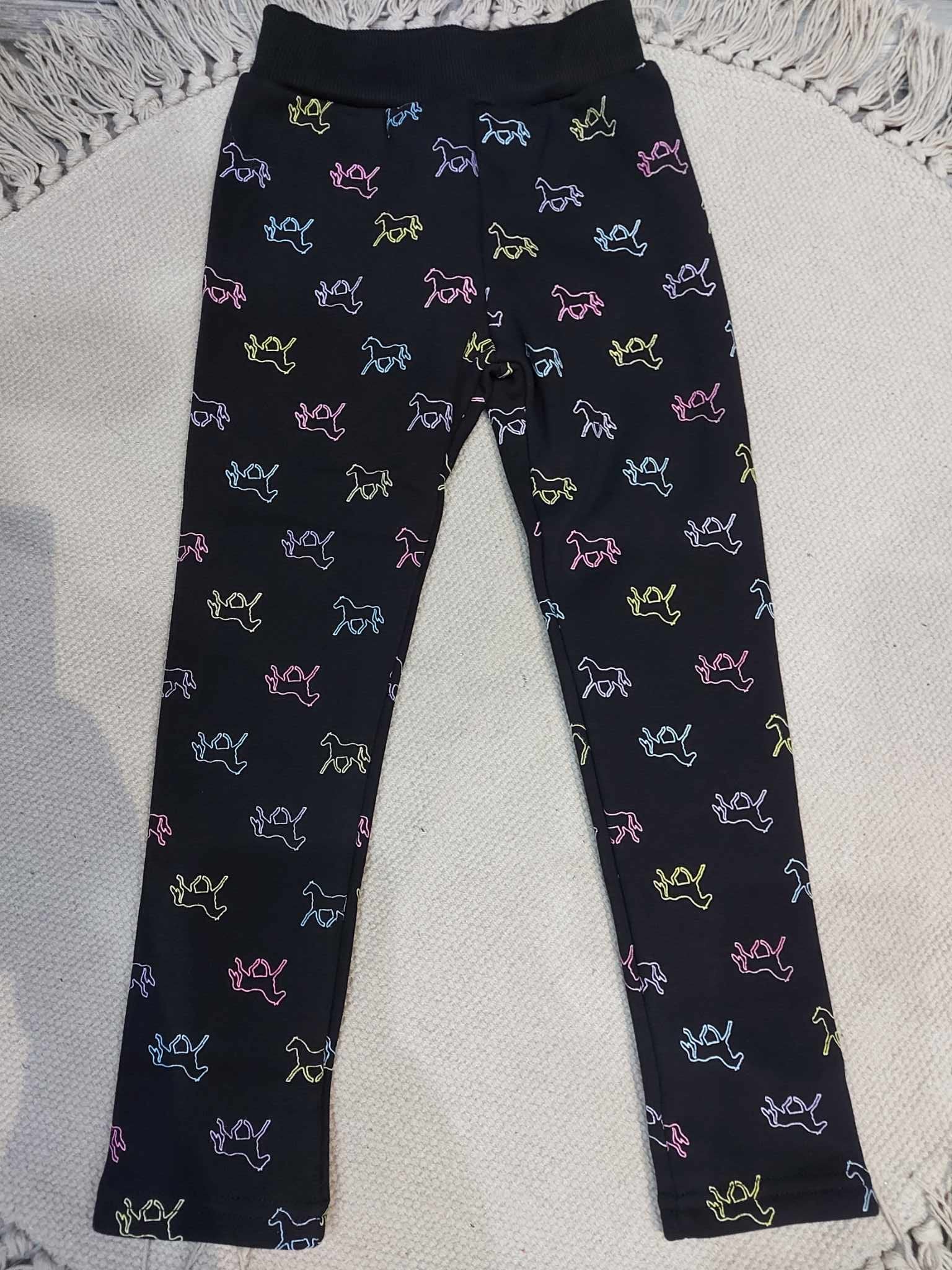 RAINBOW lovacskás thermo lány leggings (116-146)