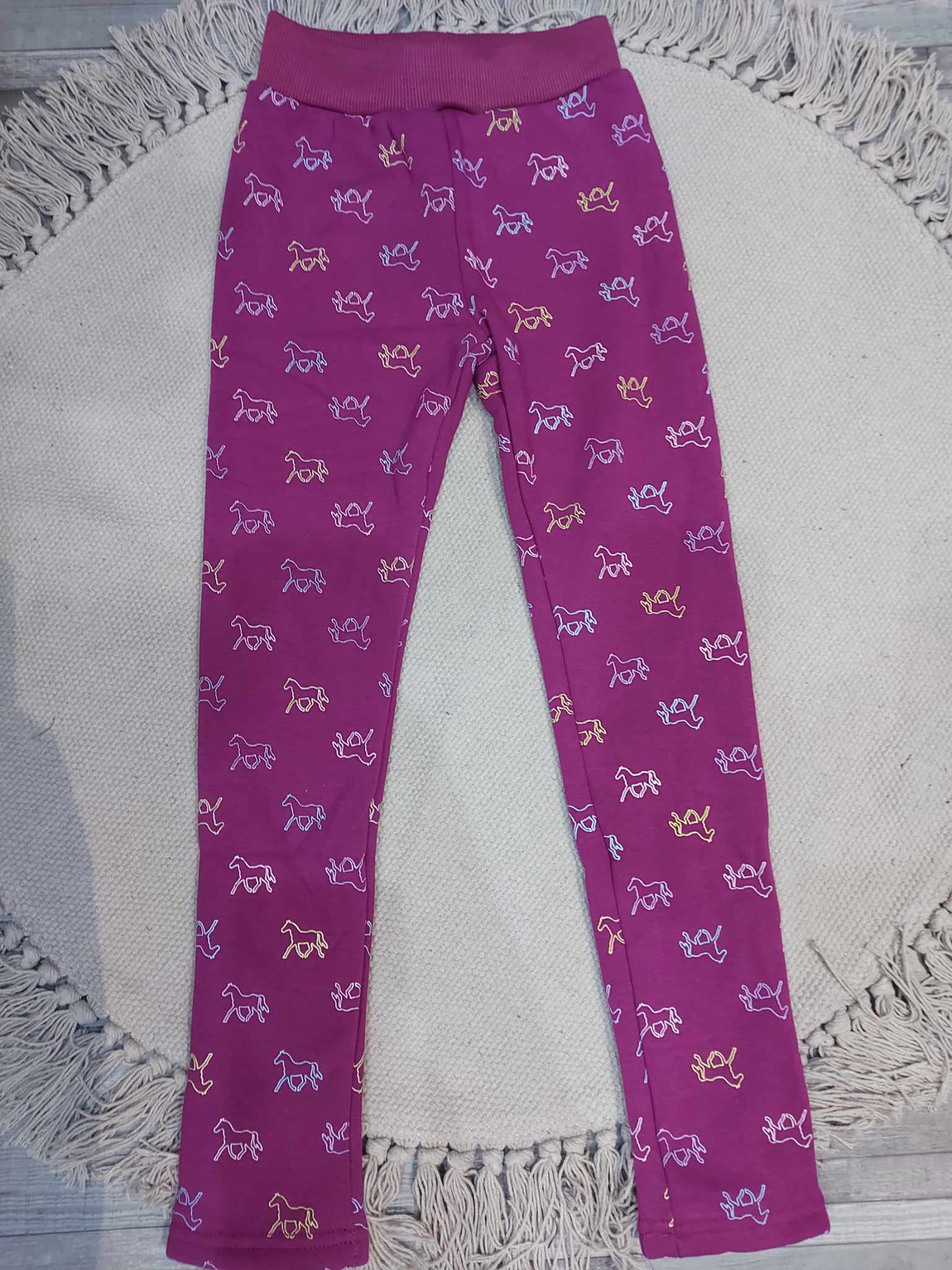 RAINBOW lovacskás thermo lány leggings (116-146)