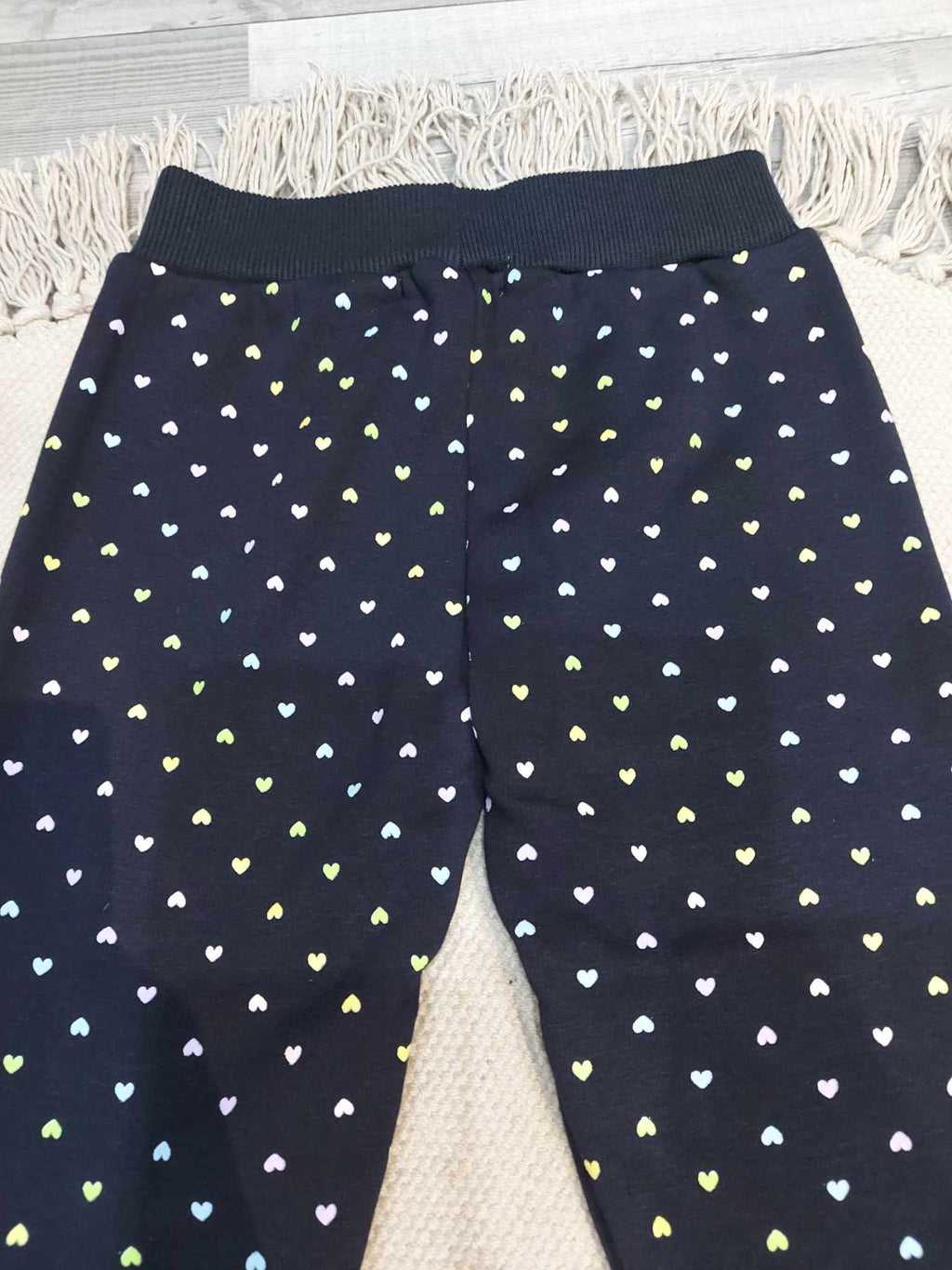 RAINBOW szívecskés thermo lány leggings ( 116-146)