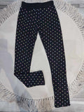 RAINBOW szívecskés thermo lány leggings ( 116-146)
