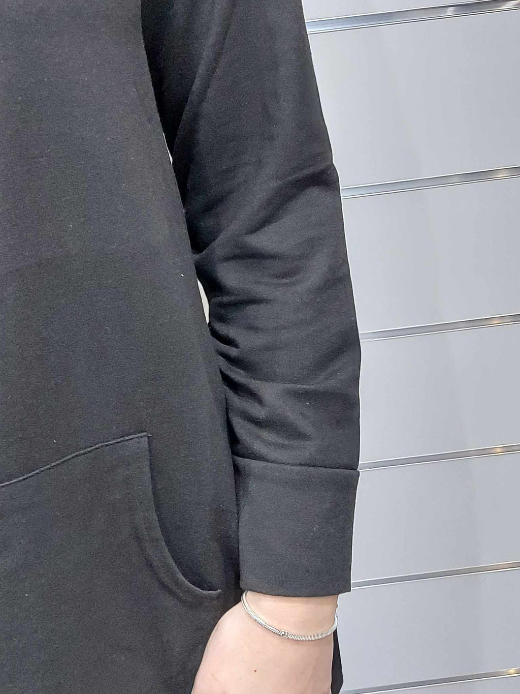 Cipzáras, kapucnis pamut pulóver- Mentazöld, fekete( M,L,XL,XXL)