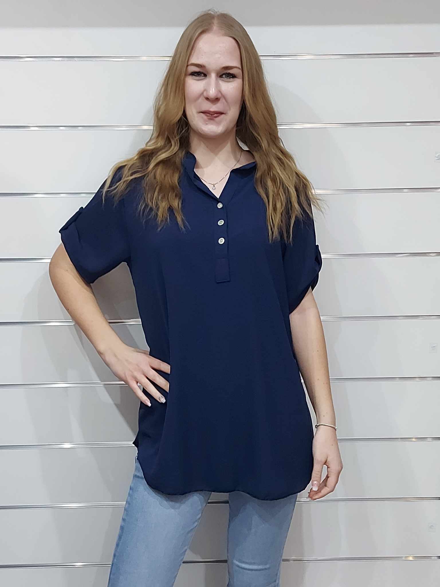 Bella rövid ujjú női felső (M-2XL)