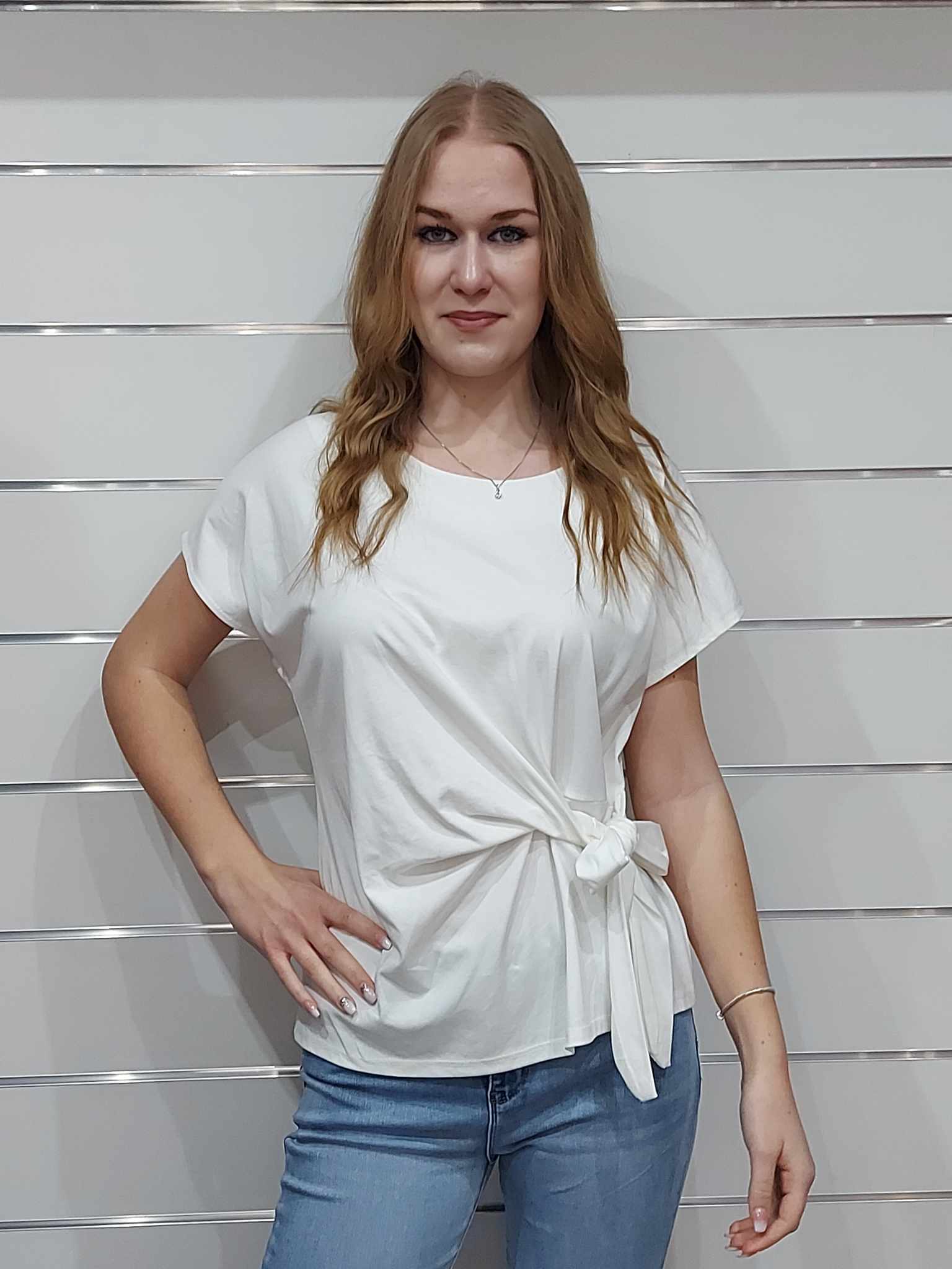 Oldalt megkötős női felső(S-XL)
