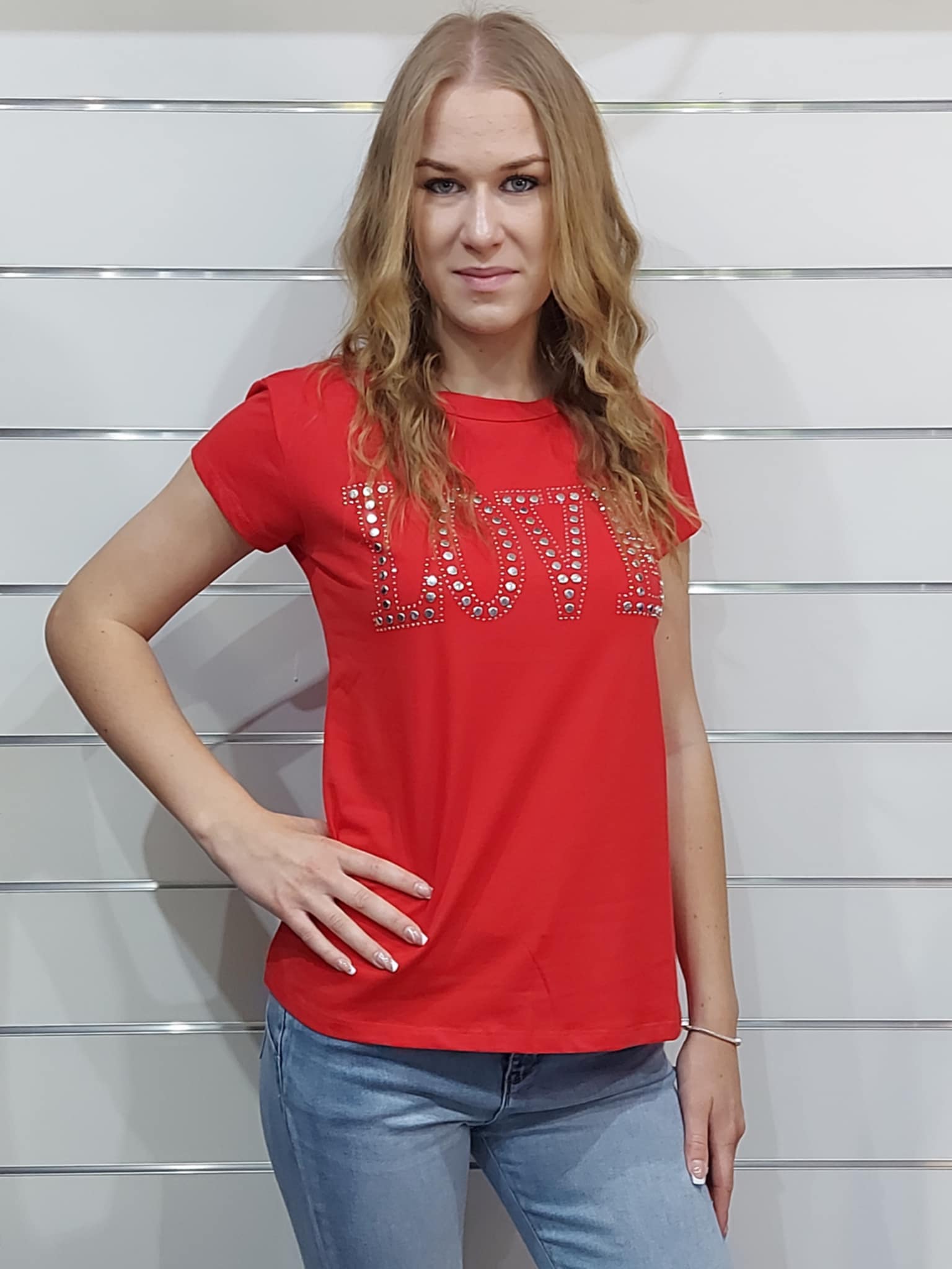 Női fésült pamut póló – kényelmes, stílusos, ragyogó részletekkel(S-XL)