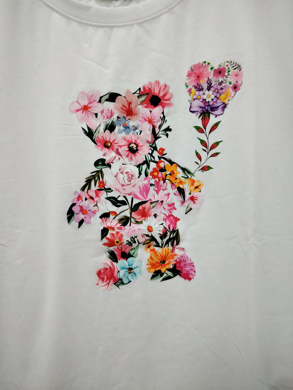 Női pamut póló többféle mintával (M-XL)