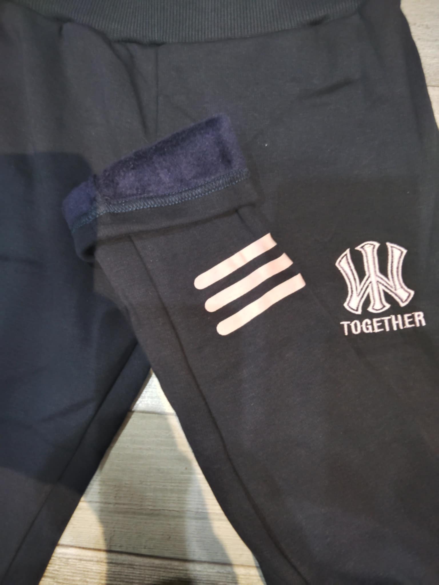 Lányka thermo leggings sötétkék, fekete – 134–164