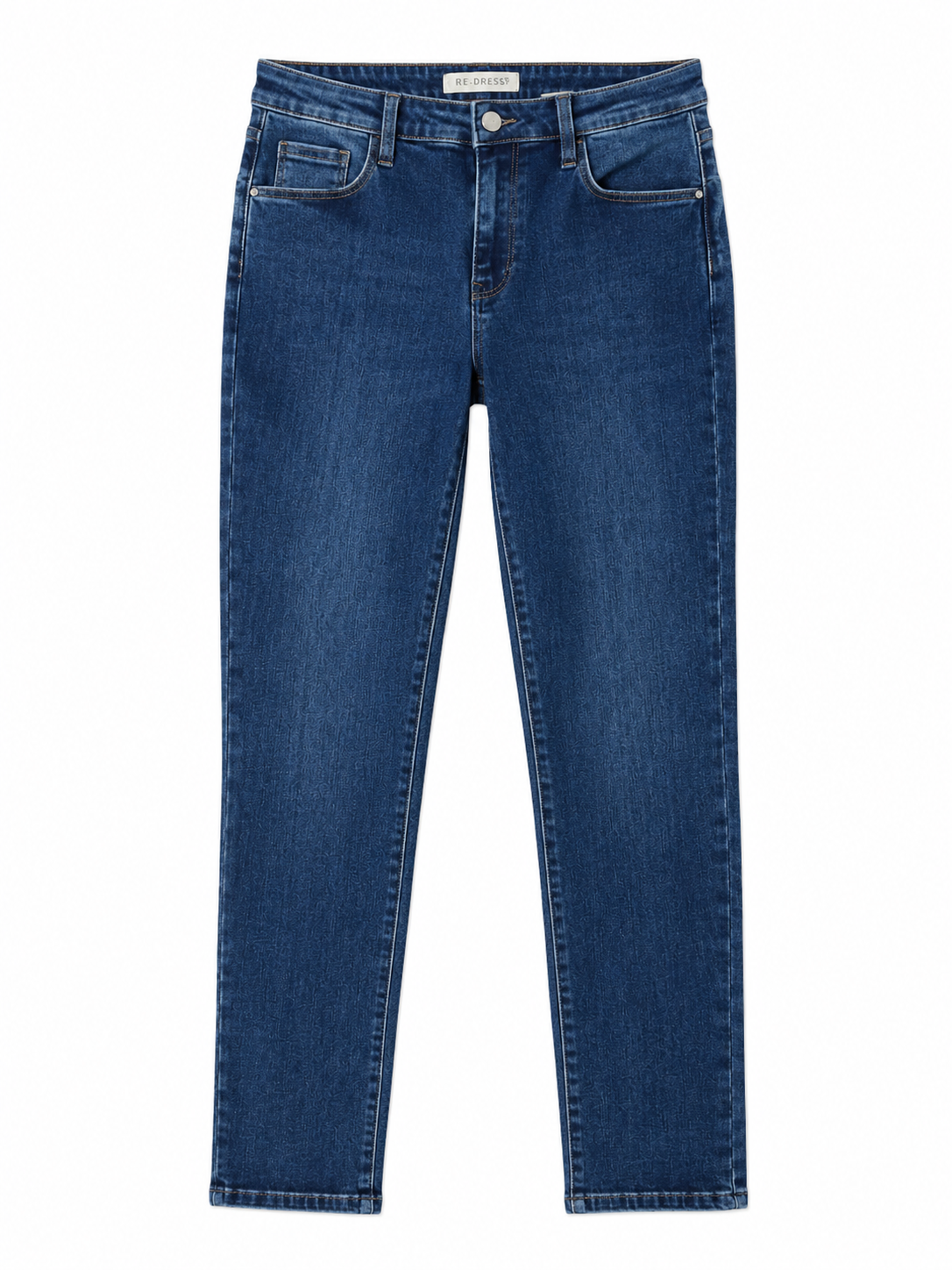 Egyenes szárú, extra elasztikus női farmernadrág – Push Up fazon S-2XL