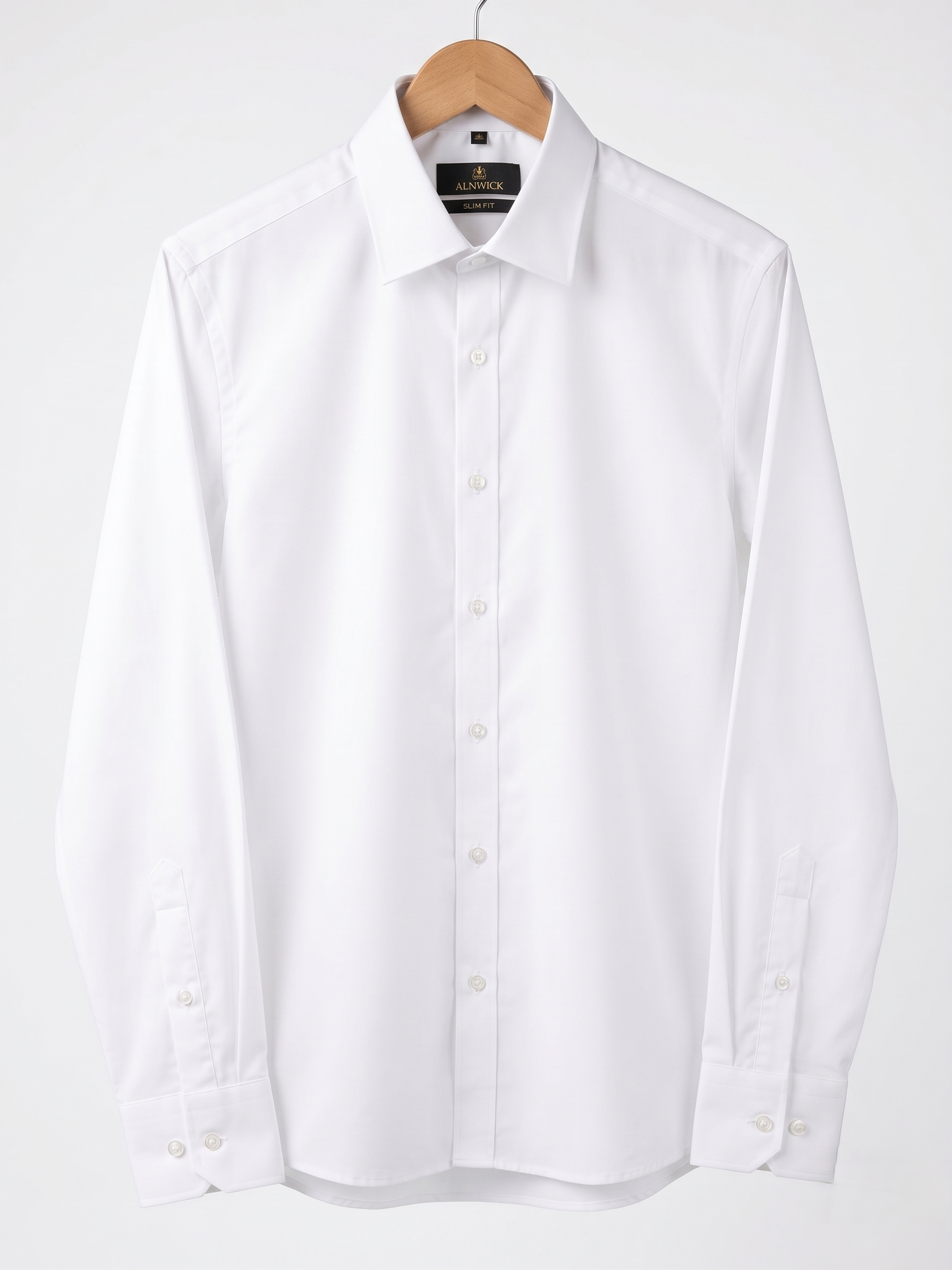 Férfi fehér hosszú ujjú ing( XS-XXL)