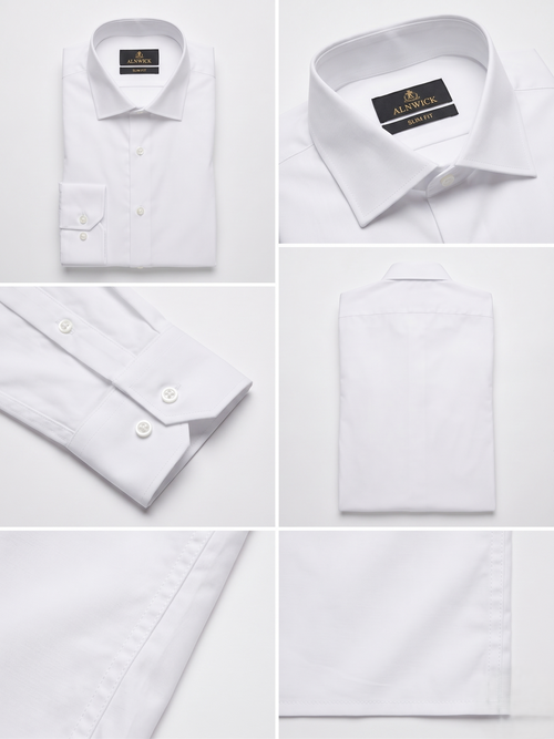 Férfi fehér hosszú ujjú ing( XS-XXL)