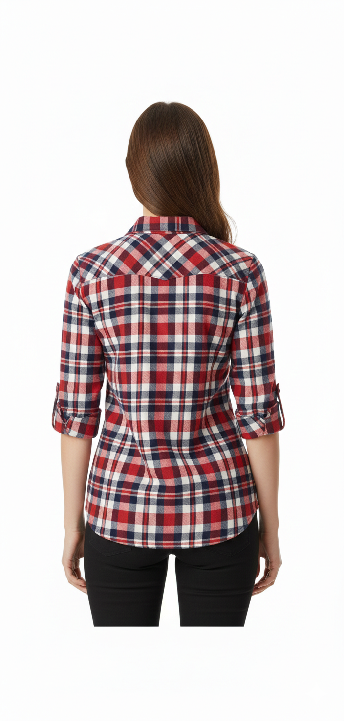 Női kockás ing ( 46-54) PLUS SIZE