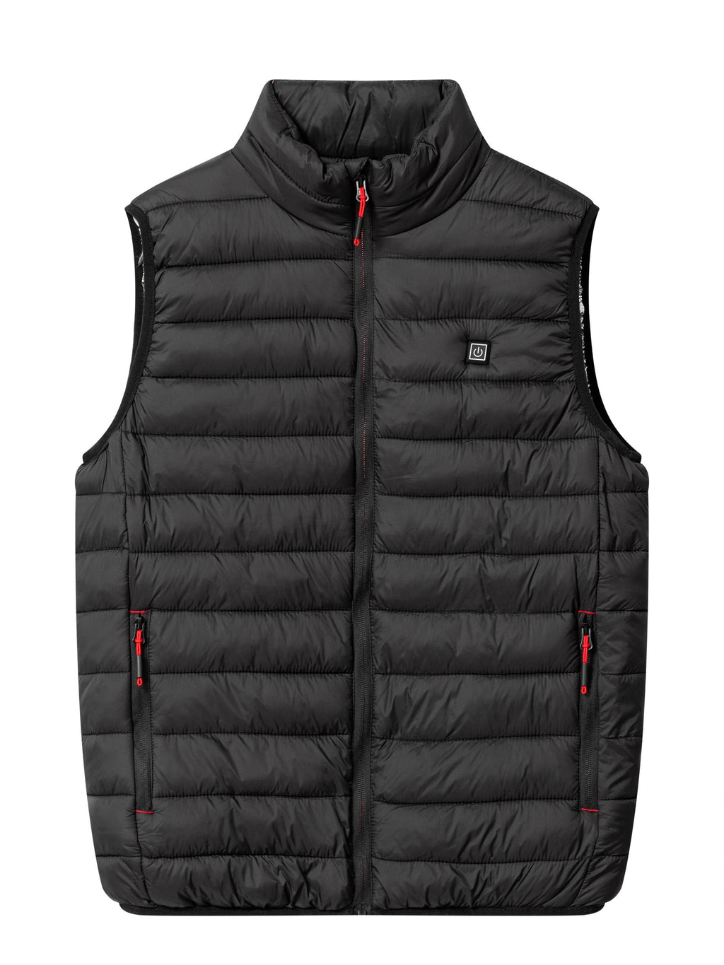Fűthető steppelt mellény- Fekete (M-XXL)