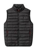 Fűthető steppelt mellény- Fekete (M-XXL)