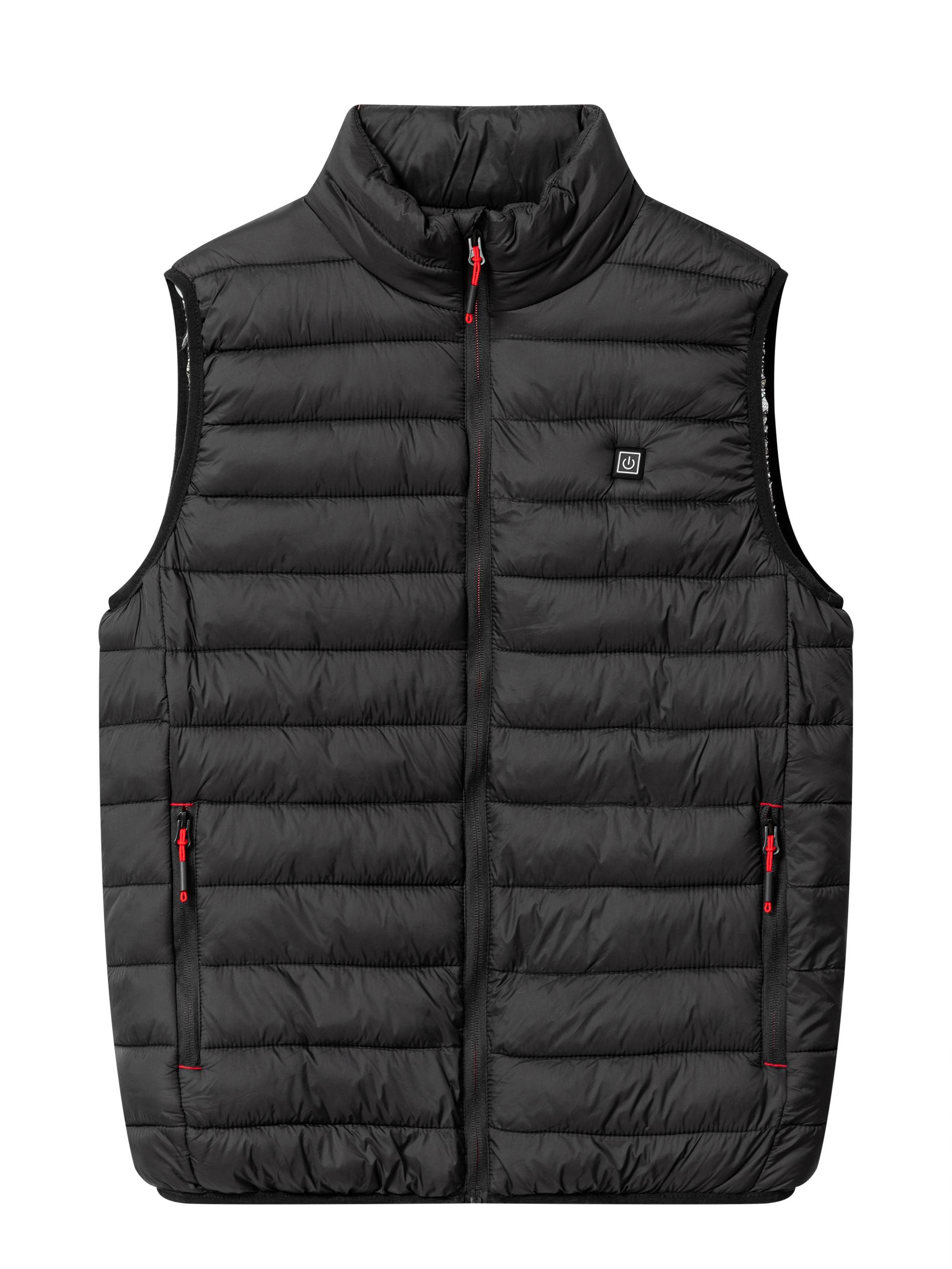 Fűthető steppelt mellény- Fekete (M-XXL)