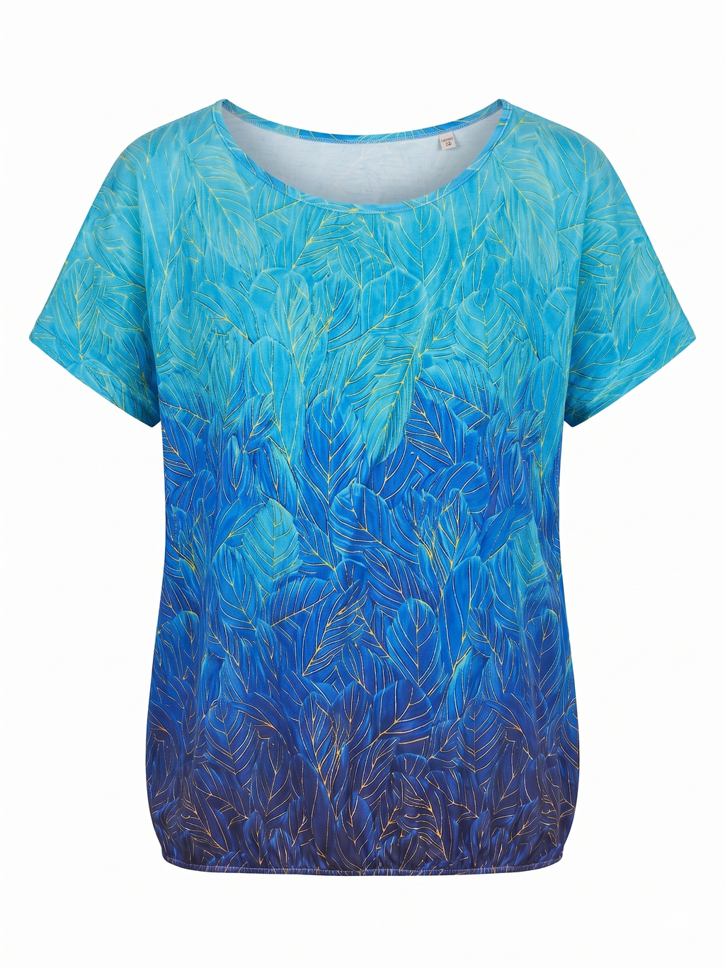 Női plus size mintás póló – kényelmes, rugalmas és stílusos viselet(L-4XL)