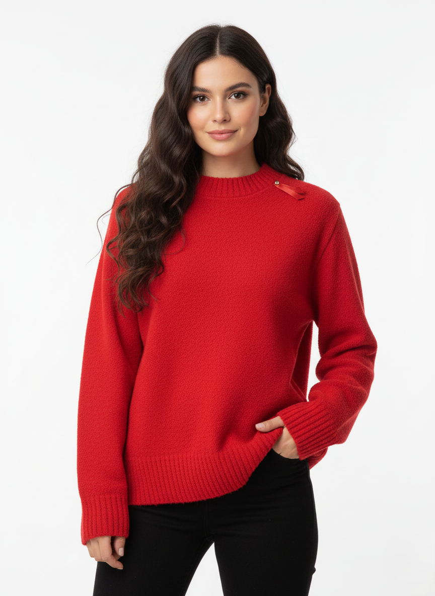 Női buklé pulóver(S-XL)