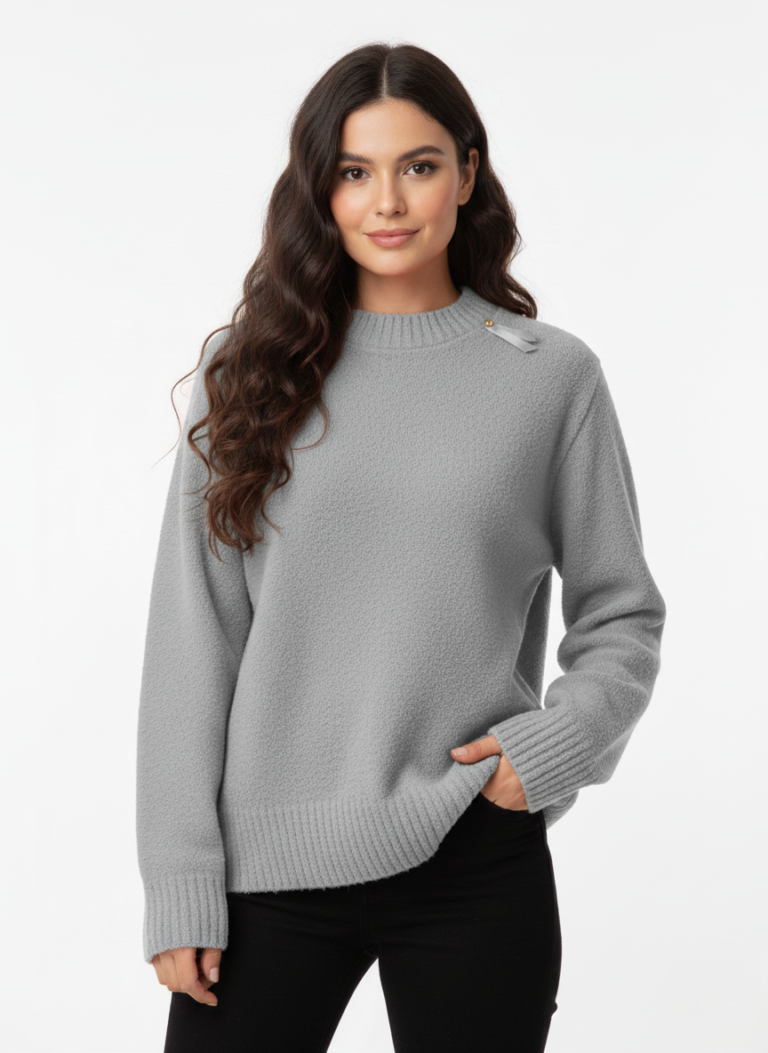 Női buklé pulóver(S-XL)
