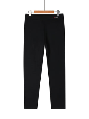A kép megnyitása diavetítésben, Fekete bélelt női leggings (S-4XL)
