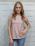 Női fésült pamut póló – kényelmes, stílusos, ragyogó részletekkel(S-XL)