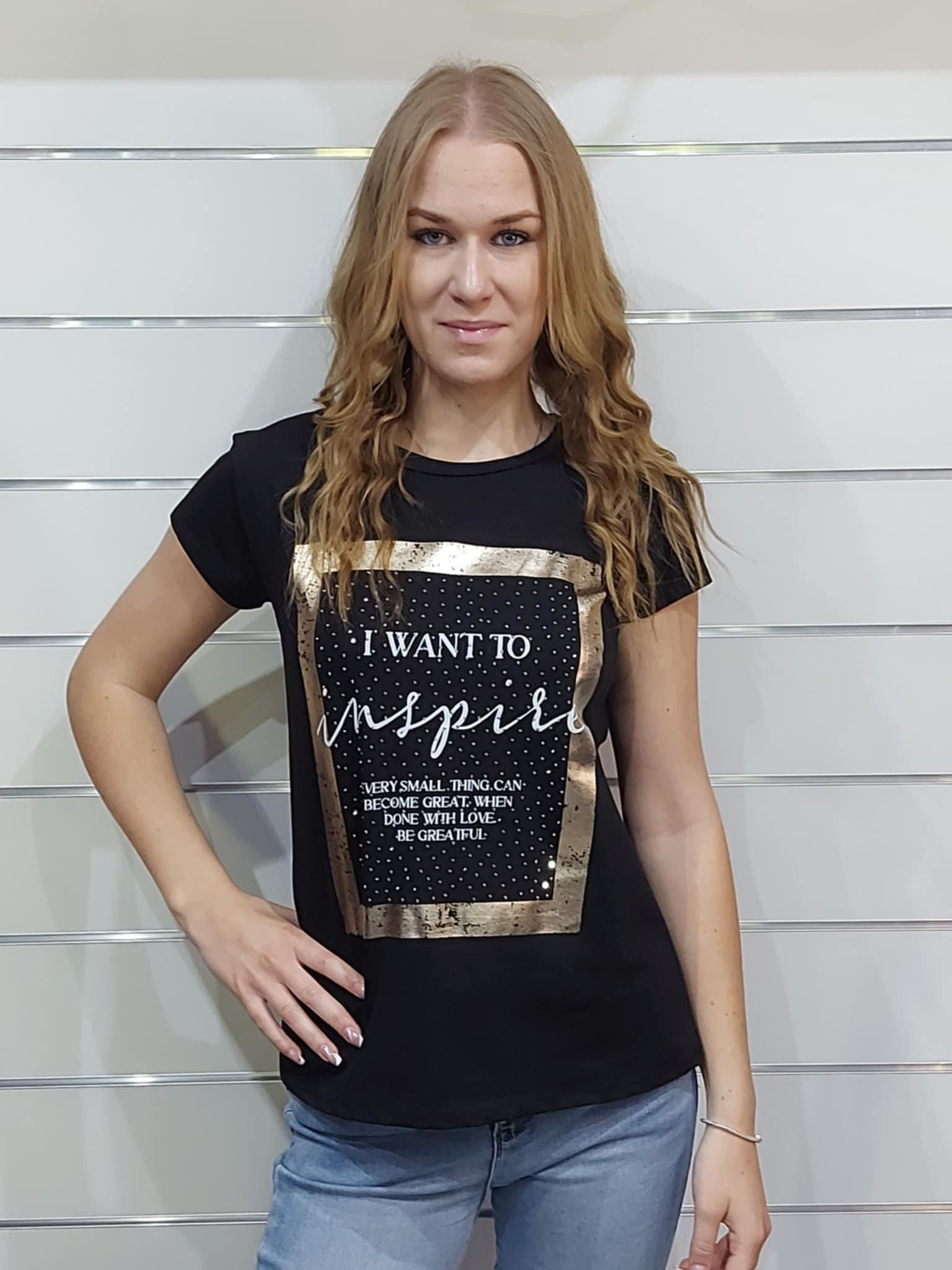 Női fésült pamut póló – kényelmes, stílusos, ragyogó részletekkel(S-XL)