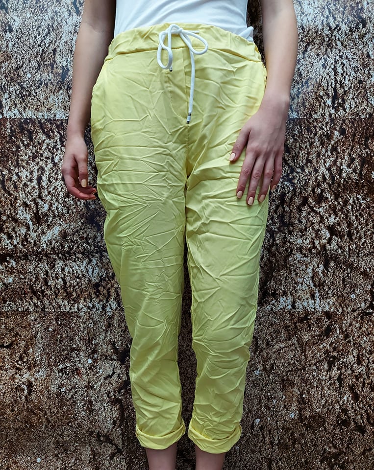 ELASZTIKUS, GUMIS DEREKÚ NŐI NADRÁG - Rainbow Trend Shop