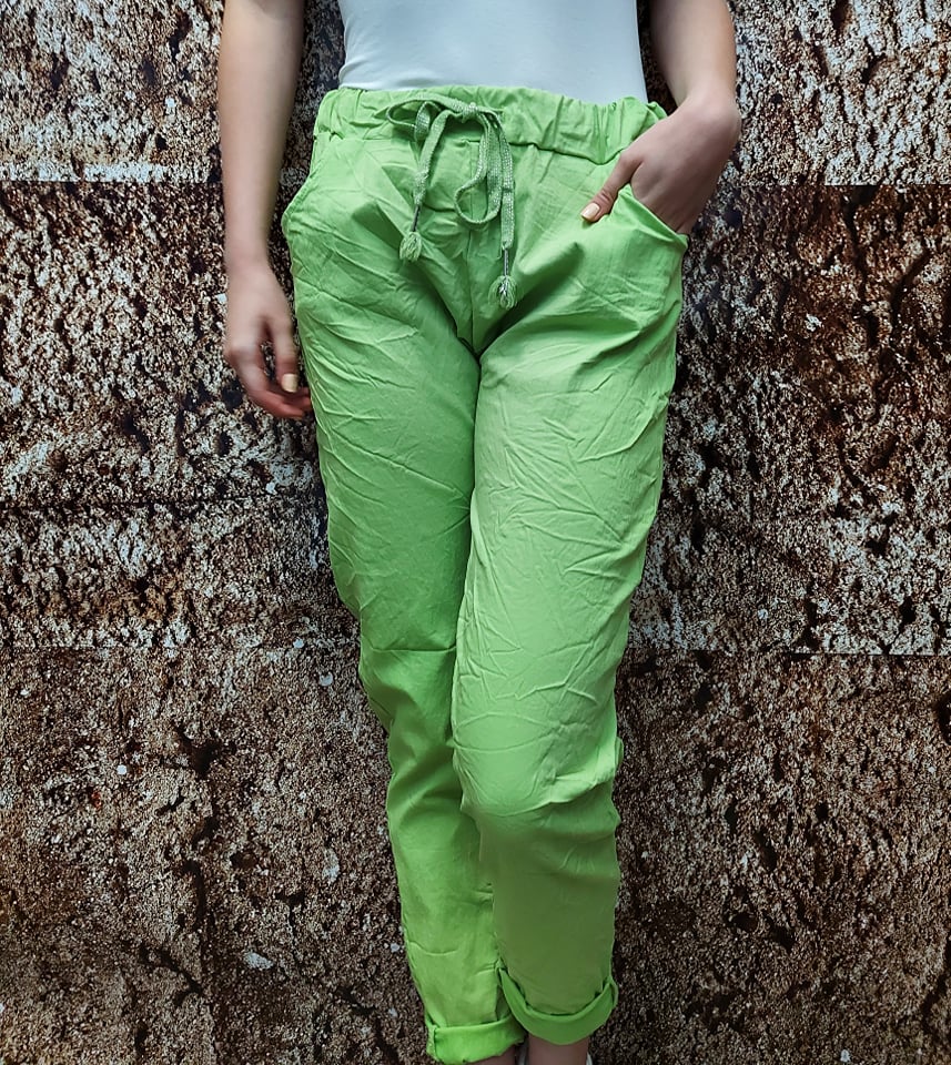 ELASZTIKUS, GUMIS DEREKÚ NŐI NADRÁG - Rainbow Trend Shop