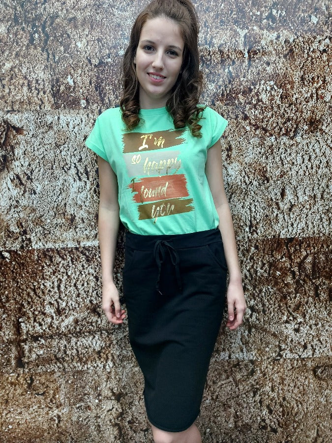 NŐI PAMUT SZOKNYA TÖBB SZÍNBEN - Rainbow Trend Shop