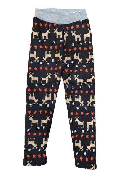 Christmas ,bélelt lányka leggings (98-140)