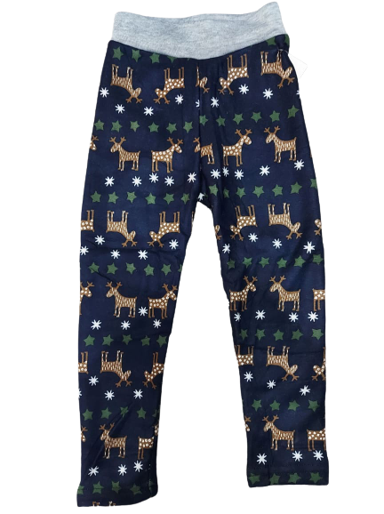 Christmas ,bélelt lányka leggings (98-140)