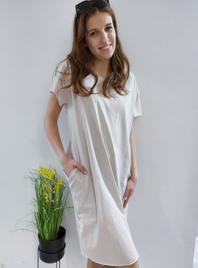 Oldalzsebes női tunika- Plus size