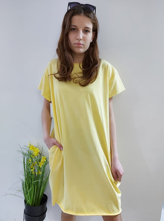Oldalzsebes női tunika- Plus size