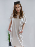 Oldalzsebes női tunika- Plus size
