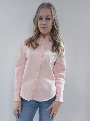 Open image in slideshow, Klasszikus egyszínű női ing
