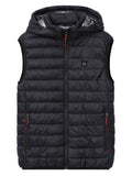 Steppelt fűthető mellény- Plus size(2XL-6XL)