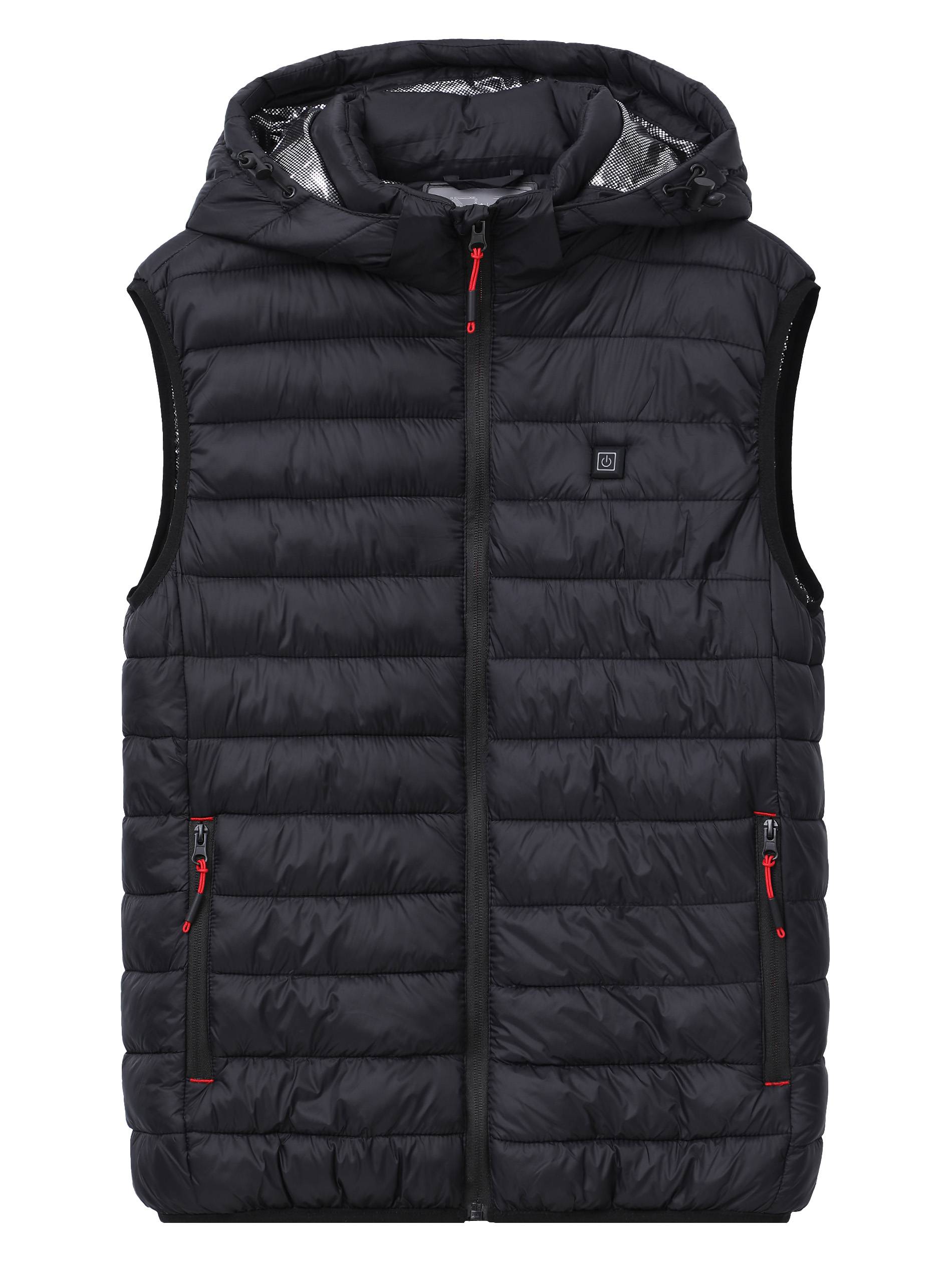 Steppelt fűthető mellény- Plus size(2XL-6XL)