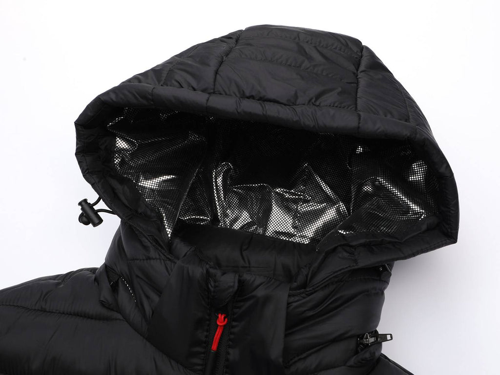 Steppelt fűthető mellény- Plus size(2XL-6XL)