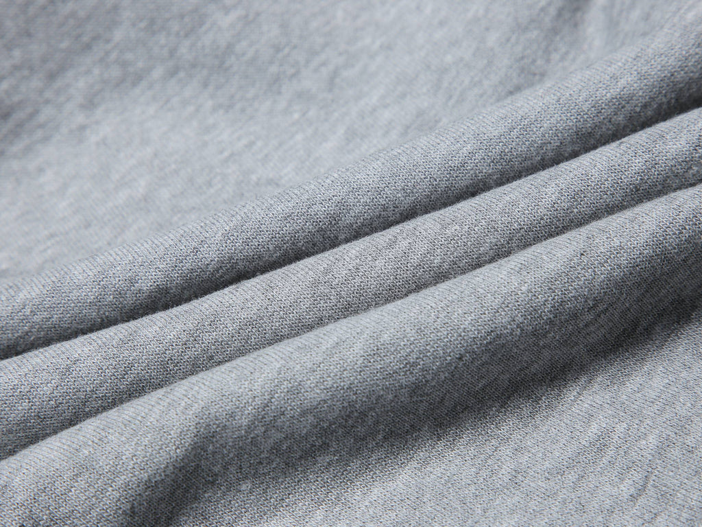 Férfi kapucnis szabadidőfelső, szürke-Plus size (3XL-6XL)