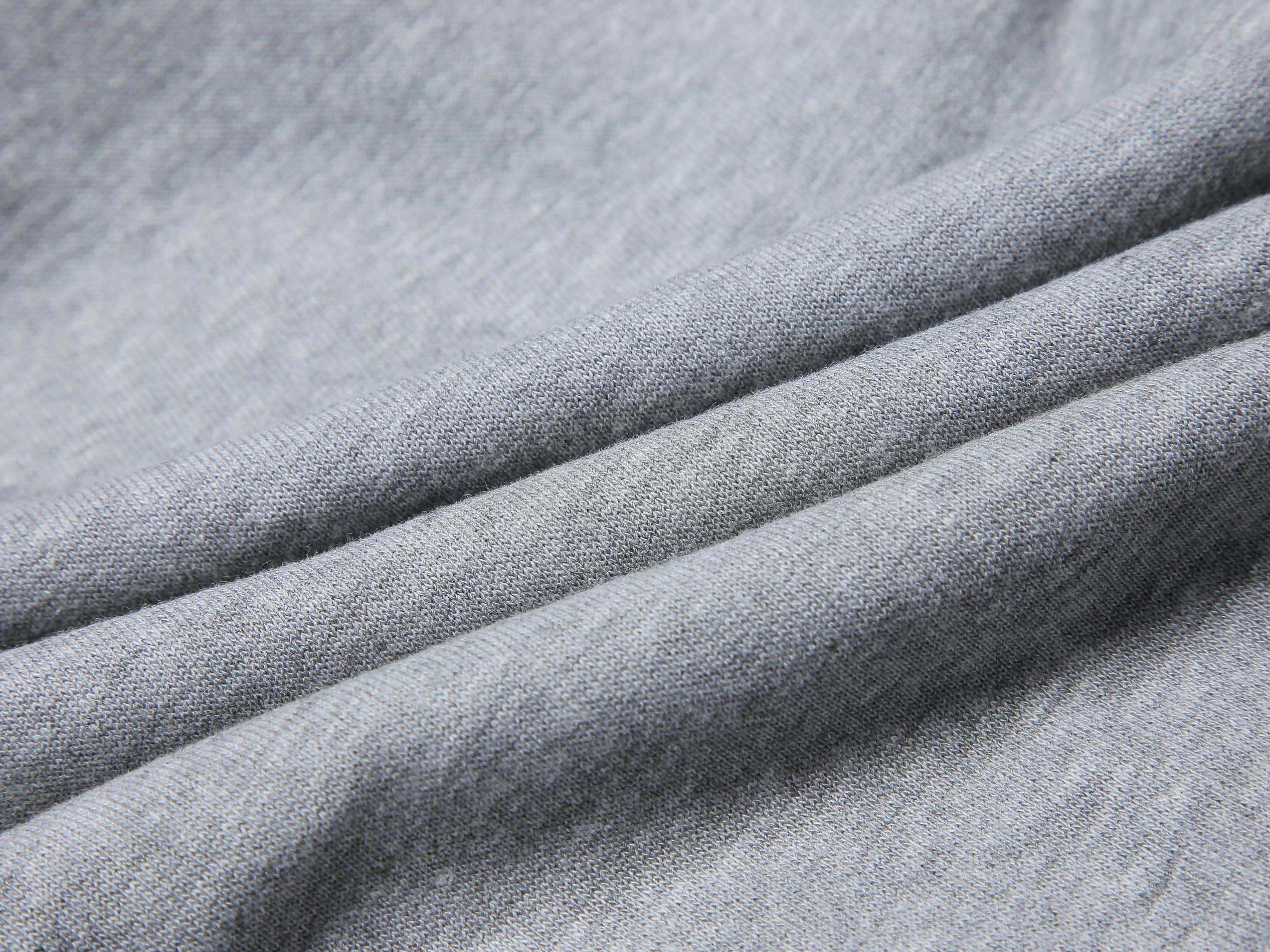 Férfi kapucnis szabadidőfelső, szürke-Plus size (3XL-6XL)