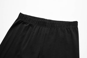 Fekete női leggins