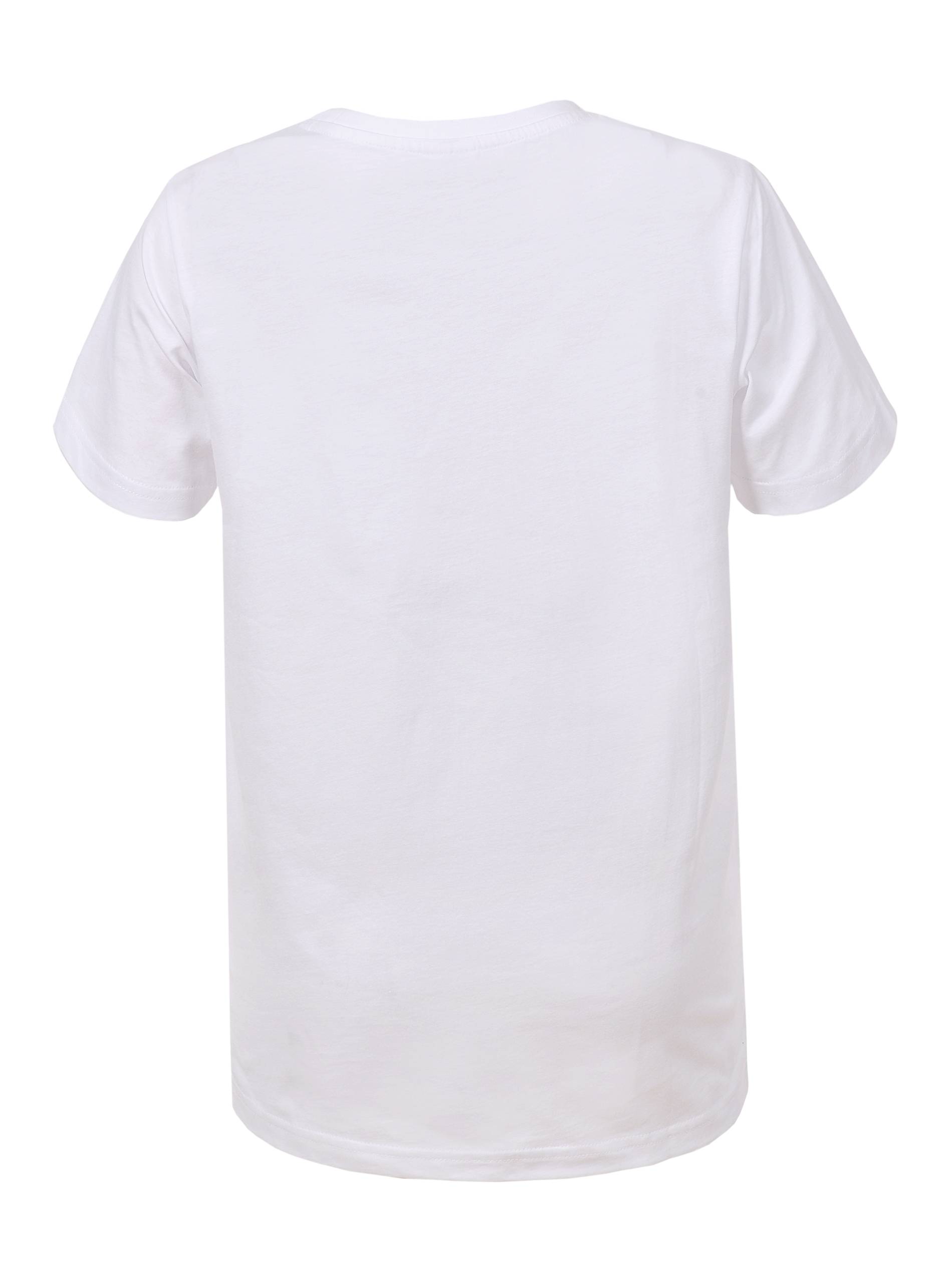 Fehér rövid ujjú póló - Rainbow Trend Shop
