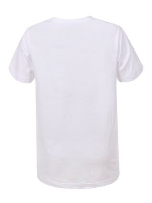 Fehér rövid ujjú póló - Rainbow Trend Shop
